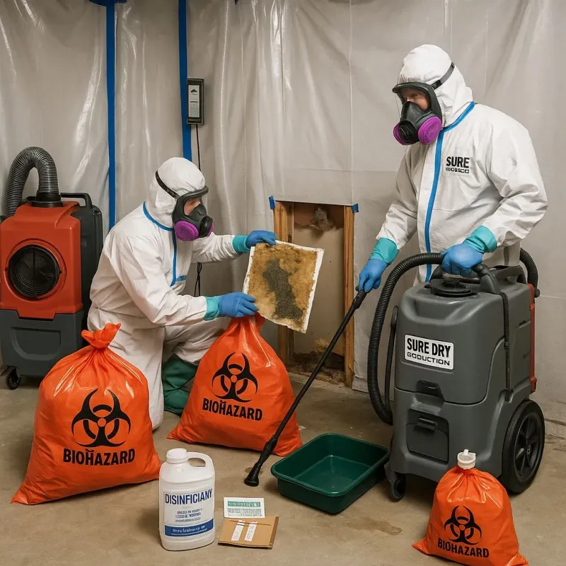 Contaminated Water Handling Protocols process in Polk County, NC