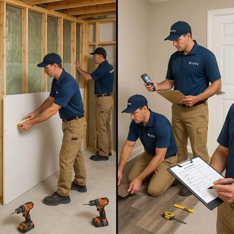 Repairs and Reconstruction process in Polk County, NC